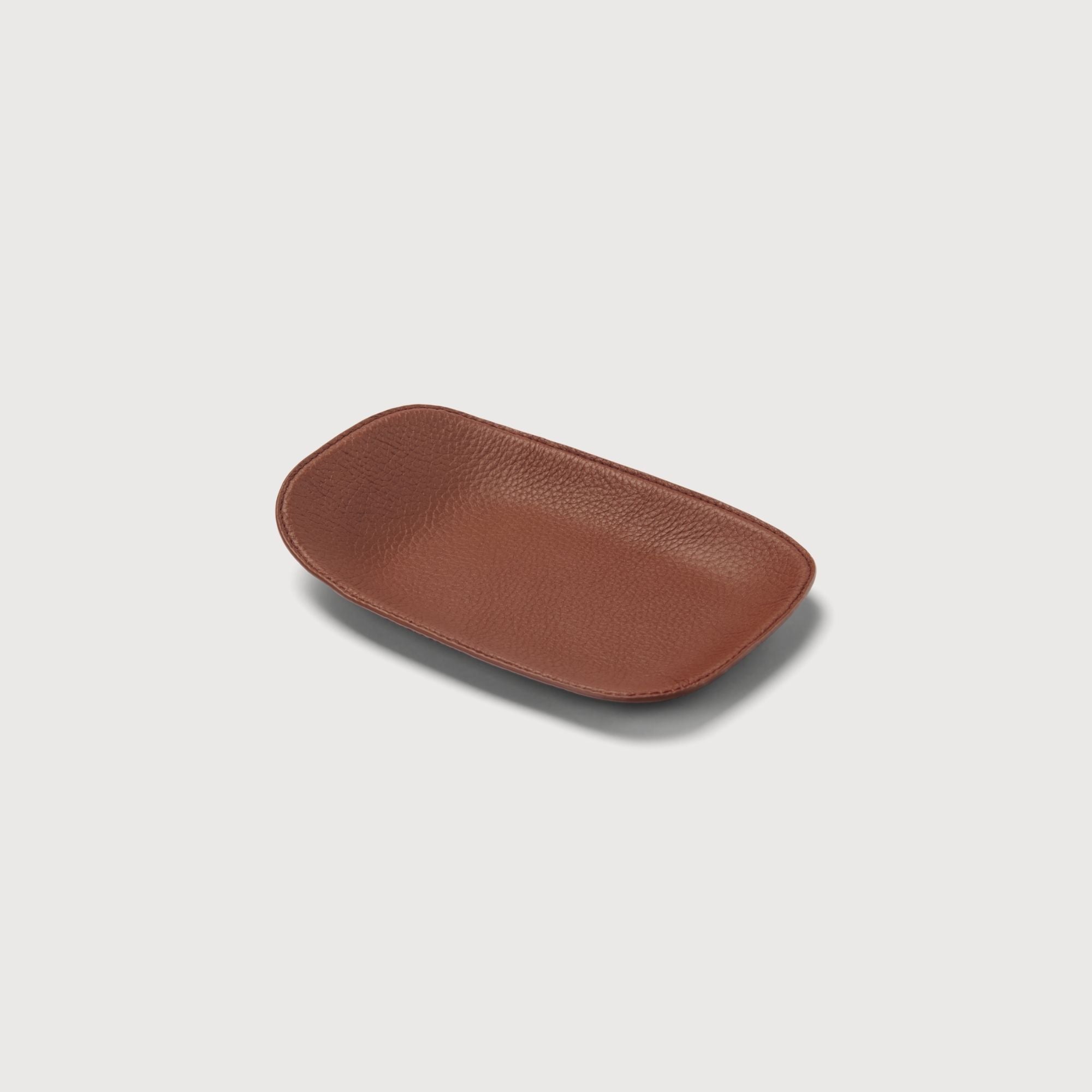 Oxford Leather Valet Tray, Small