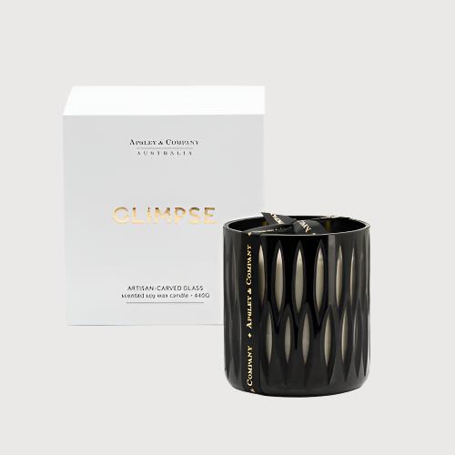 GLIMPSE Candle, Noir 440g