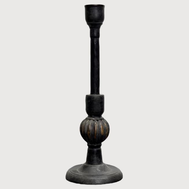 Menyala Dark Timber Candlestick