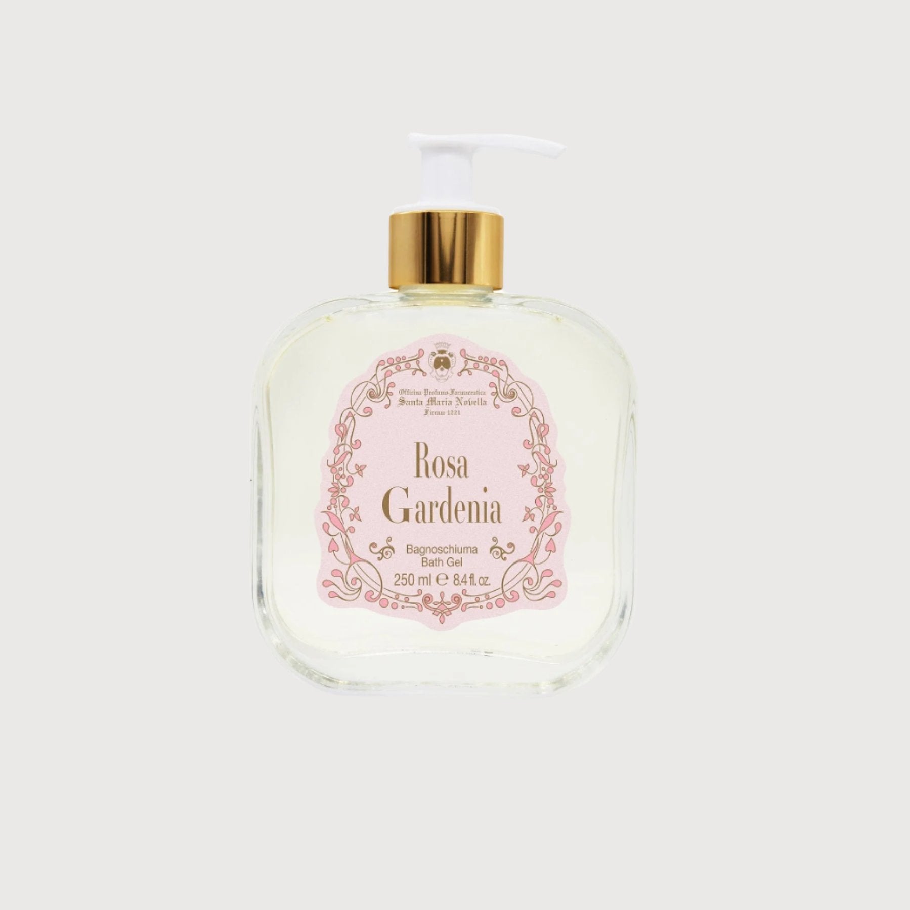 Rosa Gardenia Bath Gel, 250ml