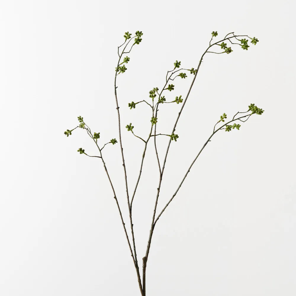 Artificial Berry Mountain Spray by Floral Interiors featuring realistic red berries and green foliage for floral arrangements.
