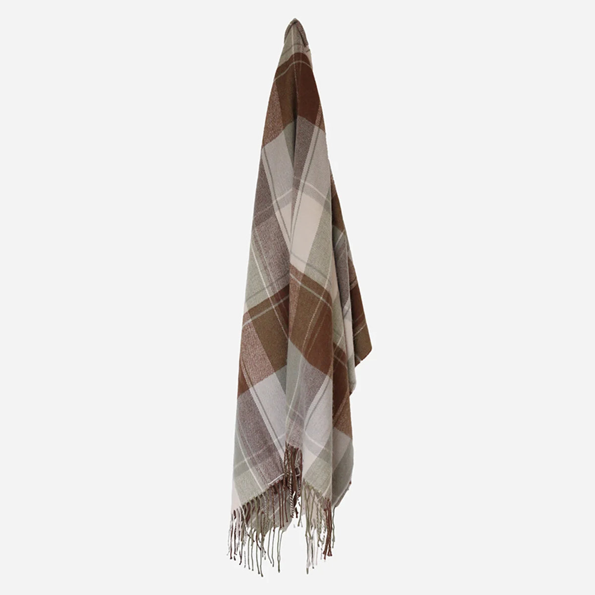 Highland Tartan Throw by CC Interiors, cozy blanket with traditional tartan pattern, perfect for adding warmth and style to a living space.