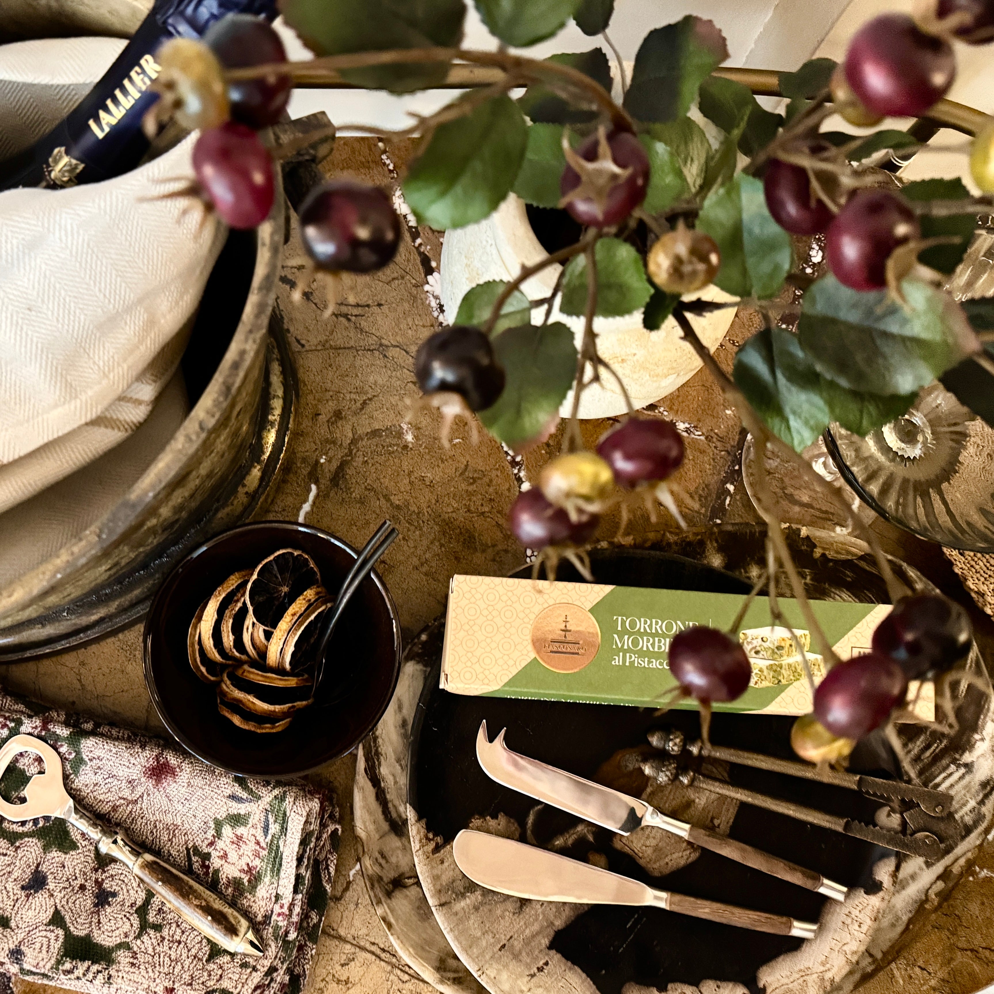 Pate Knife Wood Inlay Handle