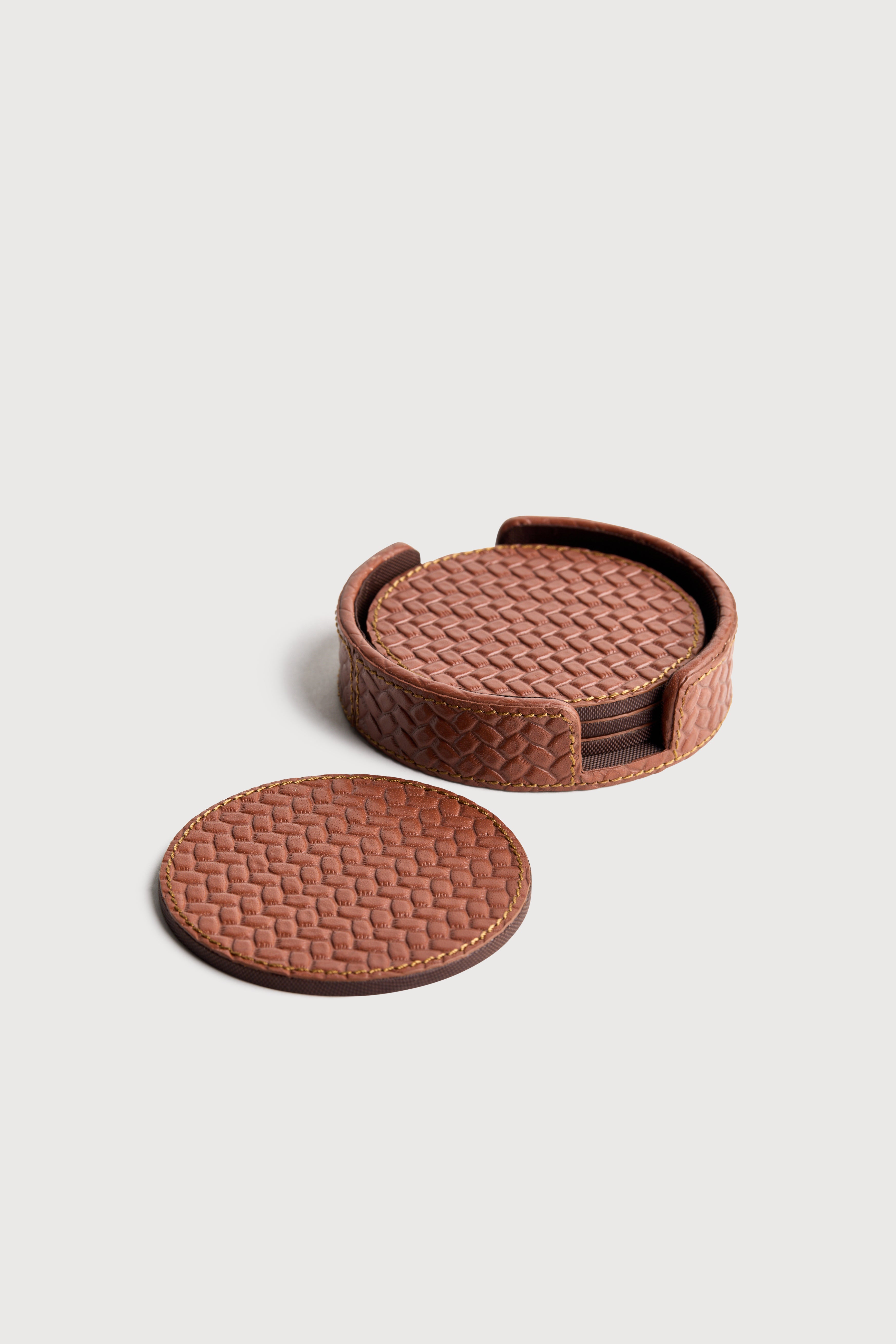 Saddle Round Coasters