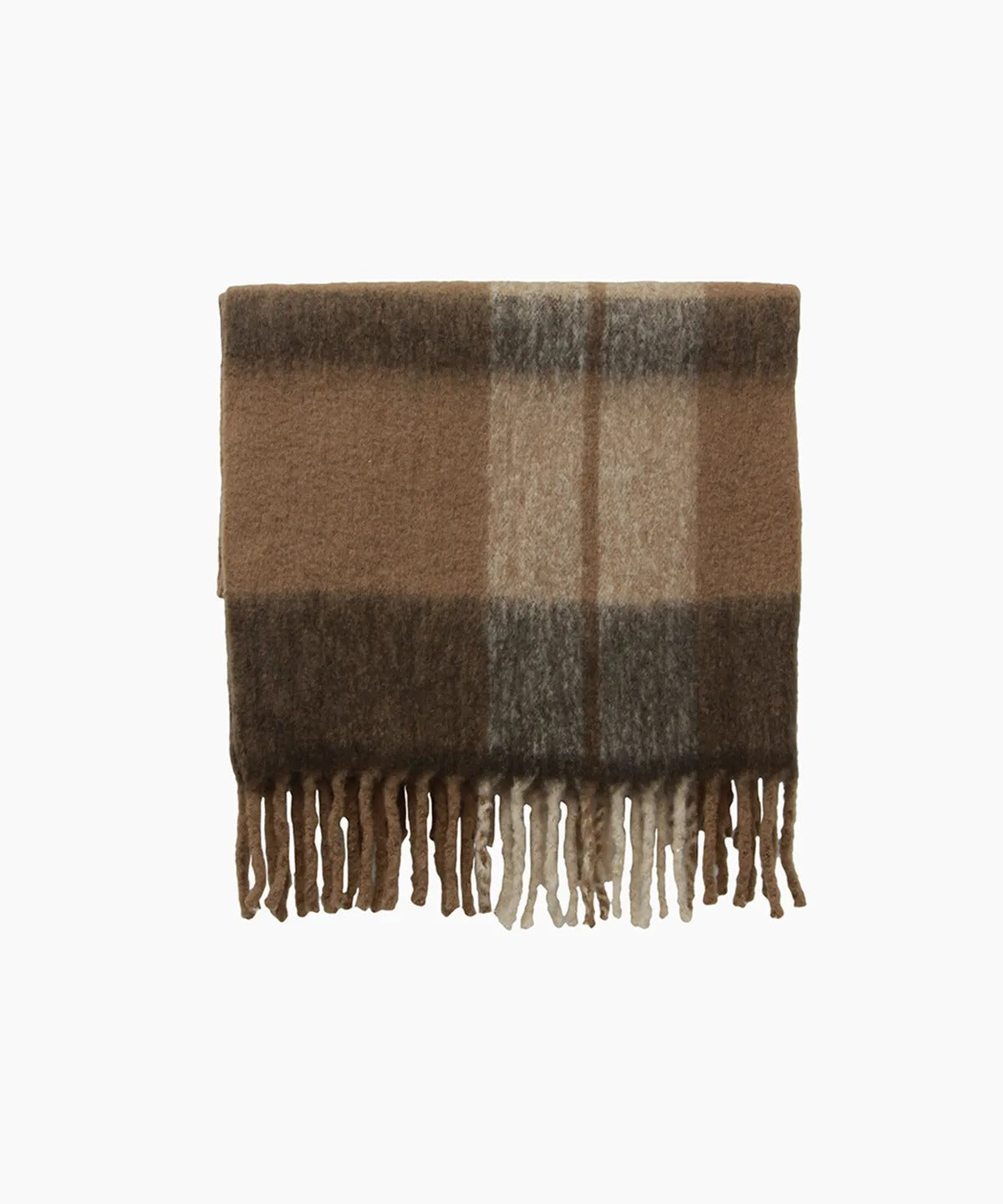 Canopy Plaid Tassel Throw 125x150cm