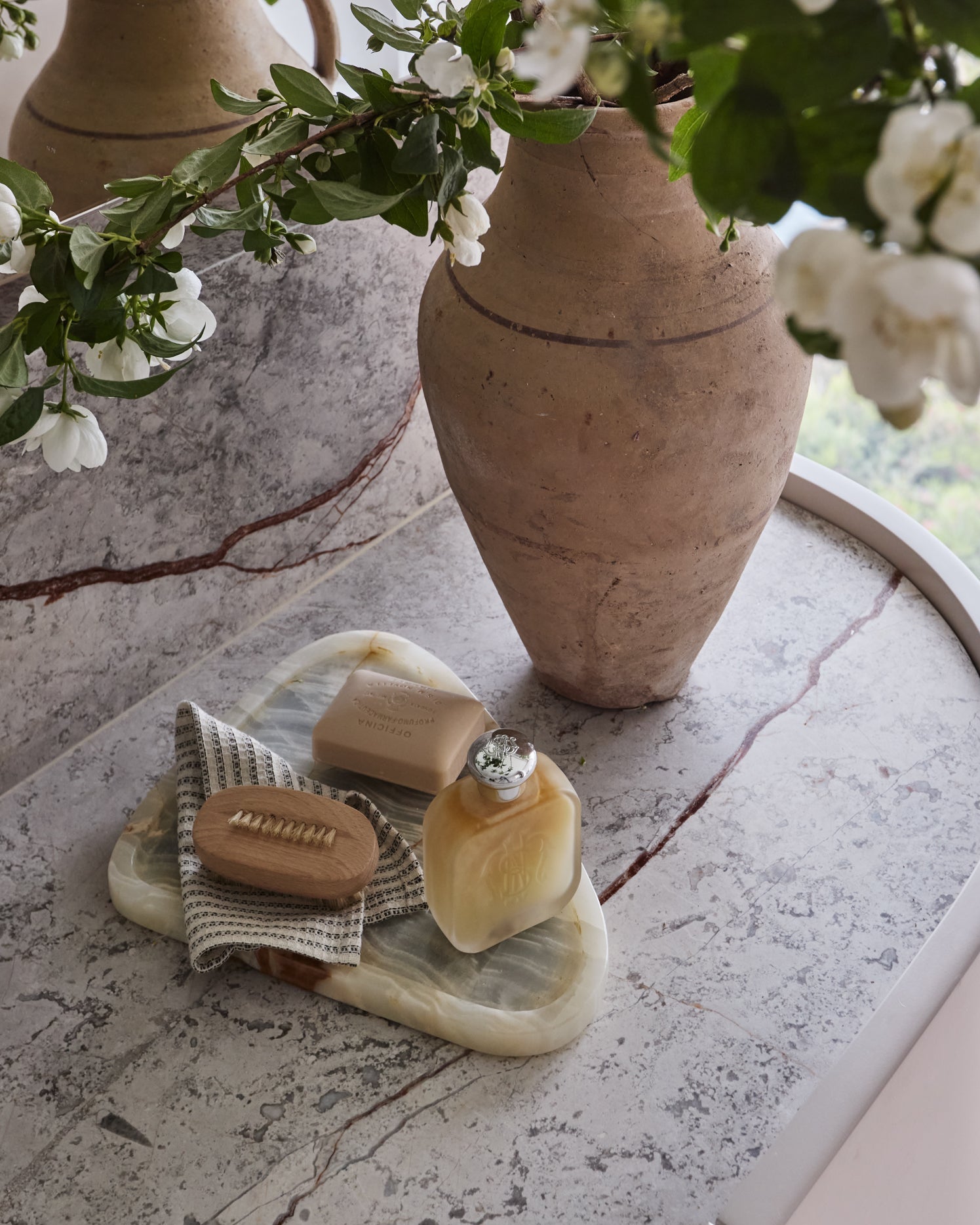 Beech Wood Oval Nail Brush