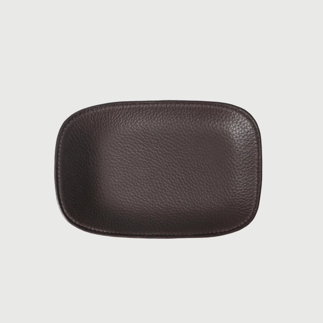 Leather Valet Tray, Medium