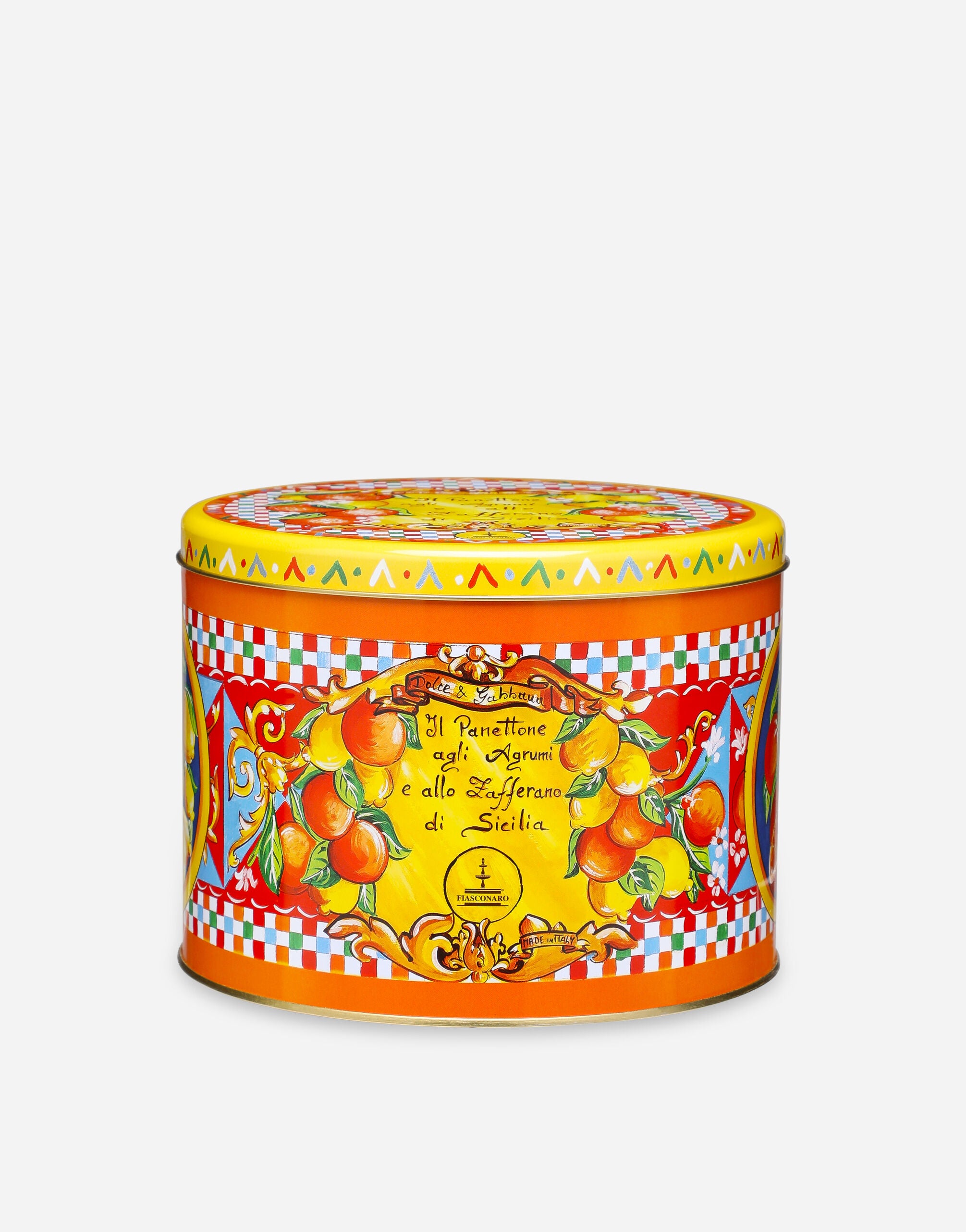 Dolce & Gabbana Tin Panettone Citrus Saffron