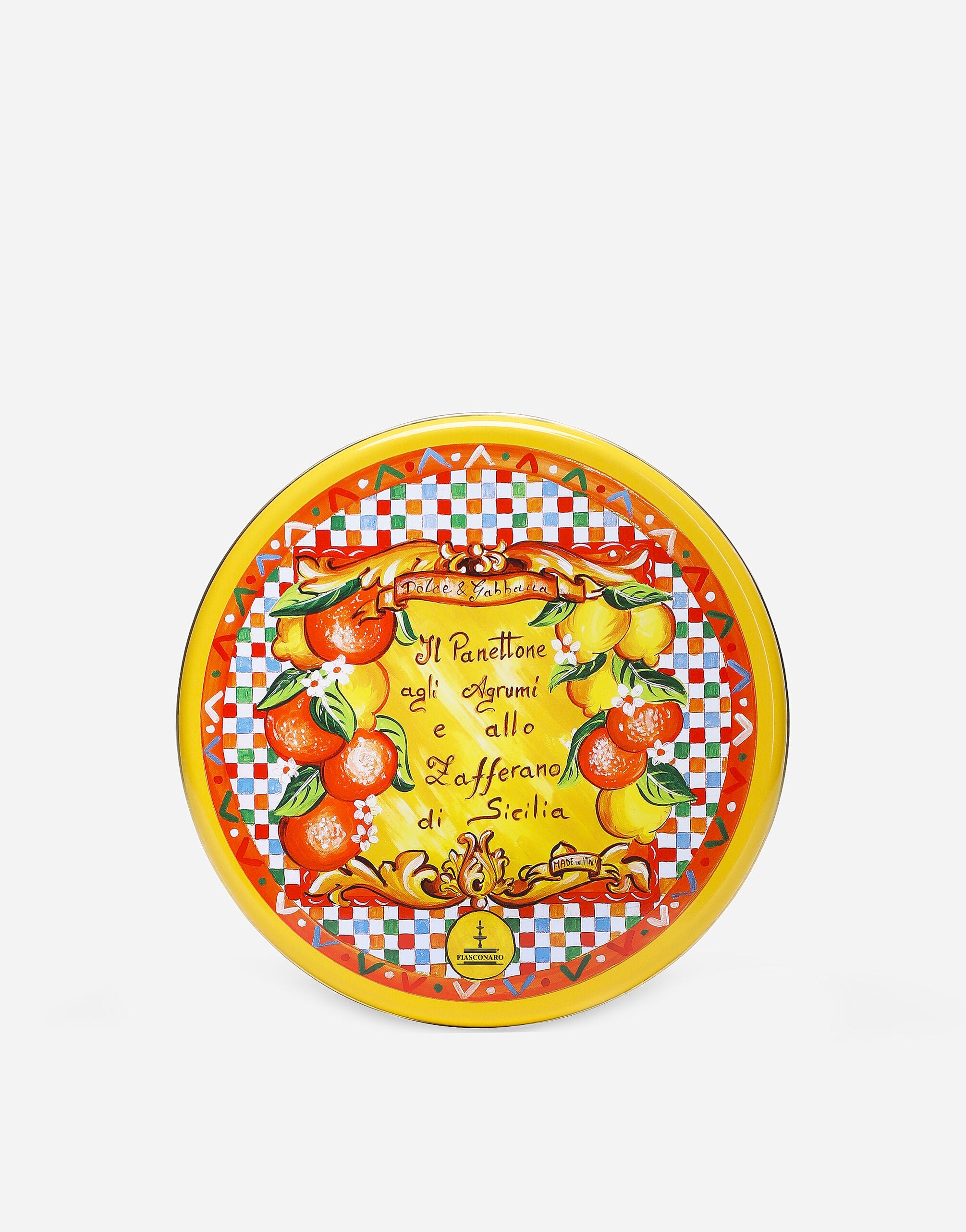 Dolce & Gabbana Tin Panettone Citrus Saffron