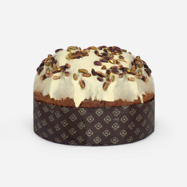 Dolce & Gabbana Tin Panettone 600g, Sicilian Pistachio w Pistachio Spread