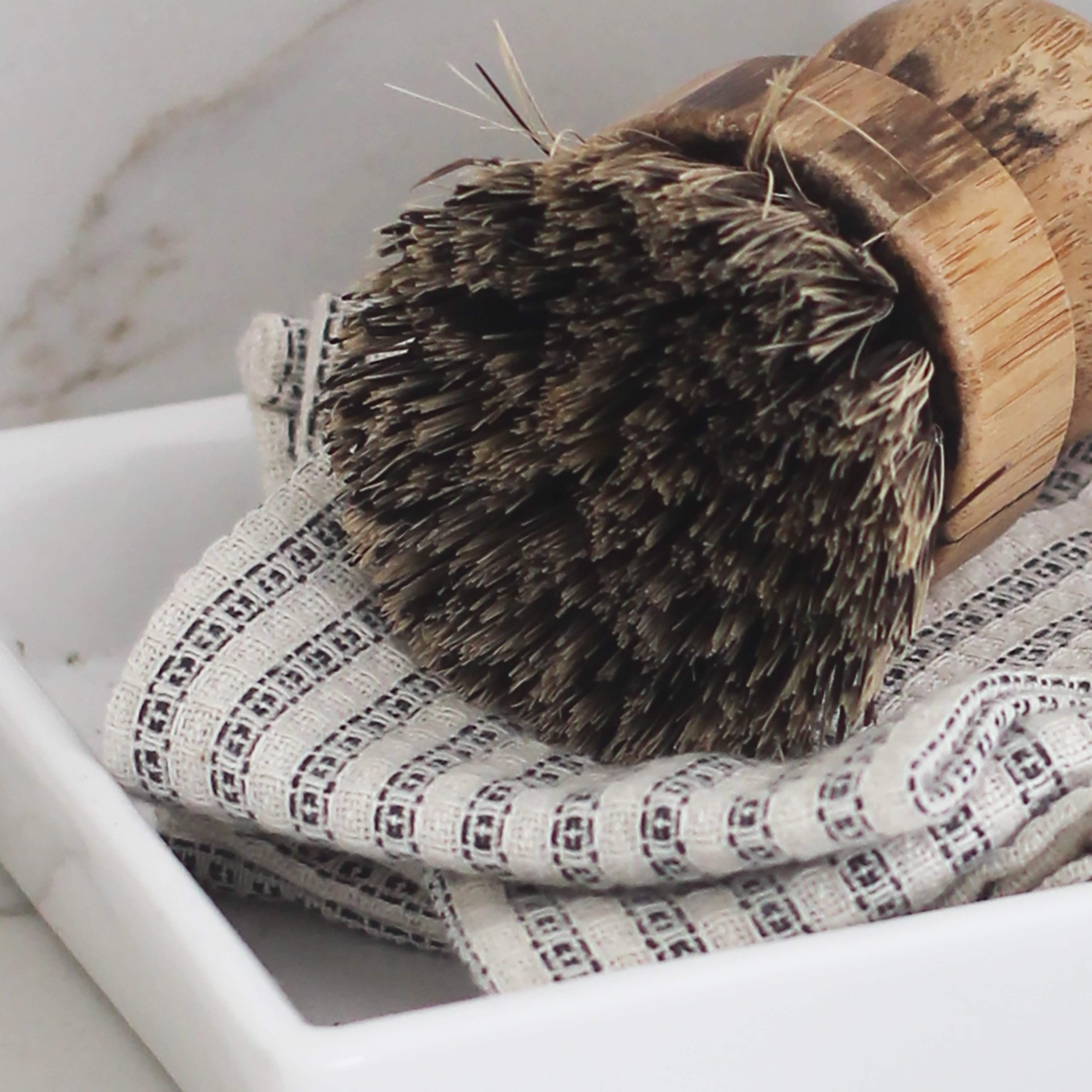 Manor Stripe Waffle Dish Cloths Set of 3