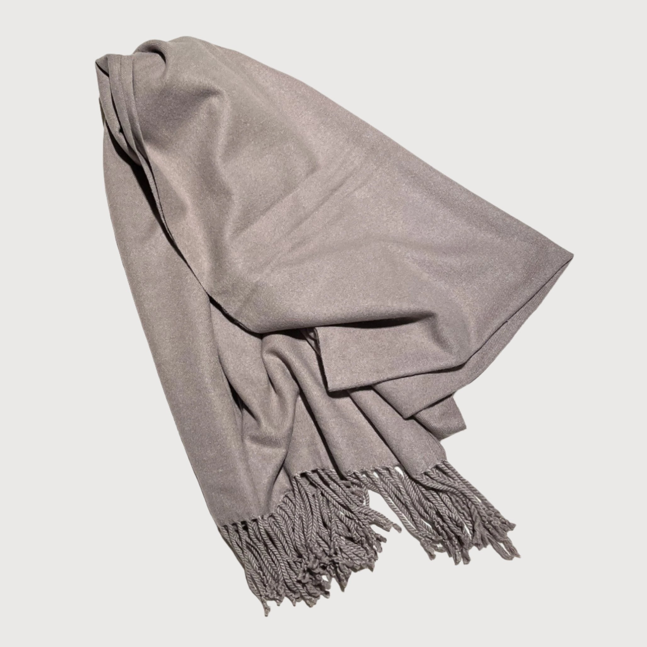 Fringed Cashmere Scarf