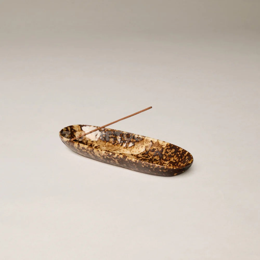 Cocoon Ceramic Incense Holder
