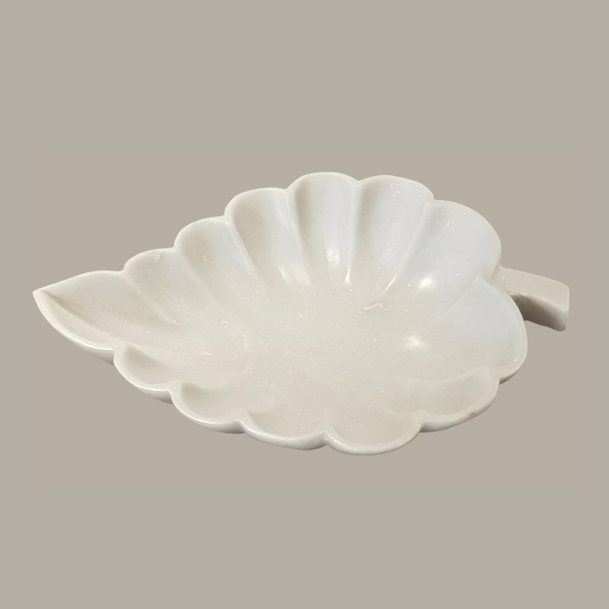 Marble Floating Leaf Dish