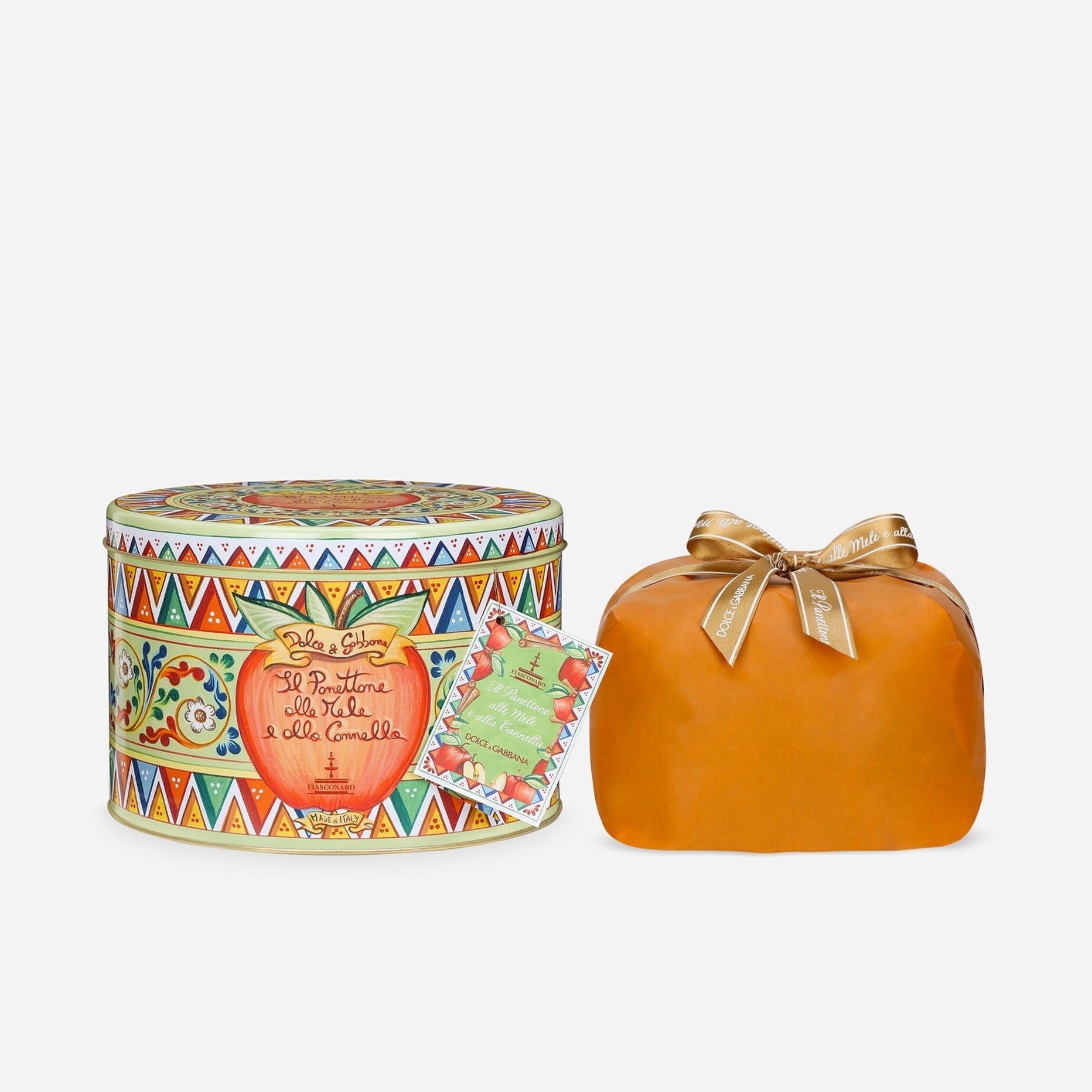 Dolce & Gabbana Tin Panettone Apple & Cinnamon 500g