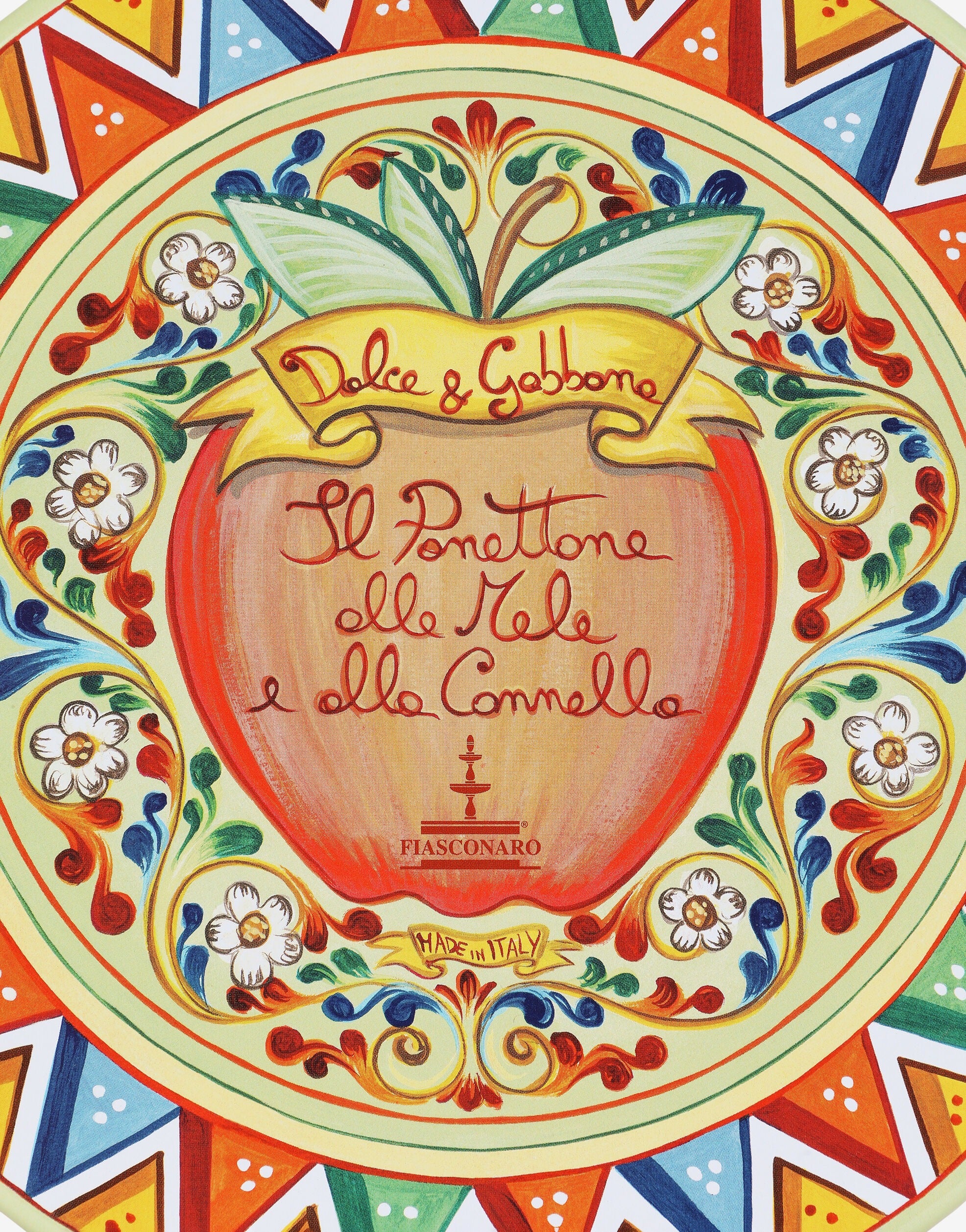 Dolce & Gabbana Tin Panettone Apple & Cinnamon 500g