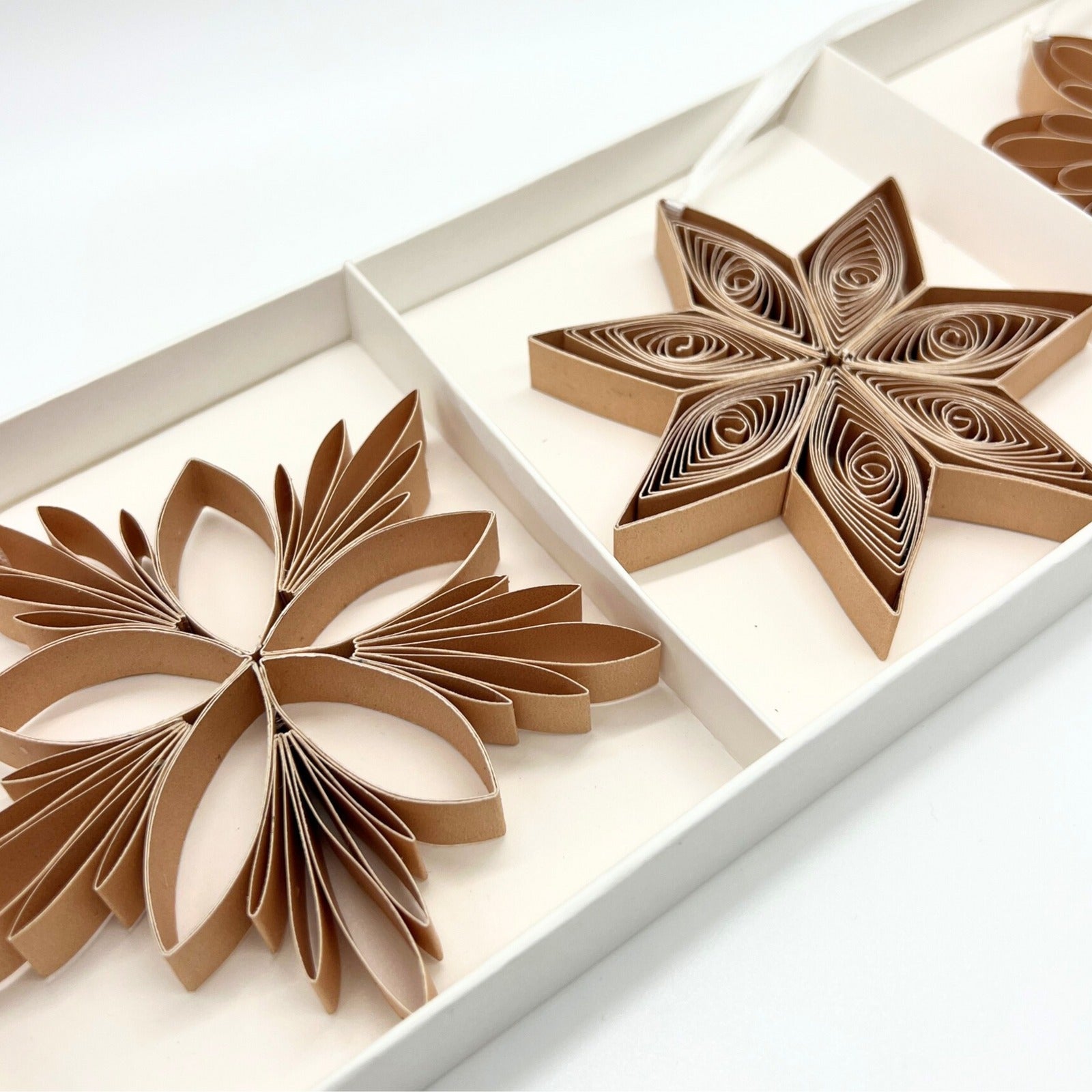 Quilling Star Trio Set of 3