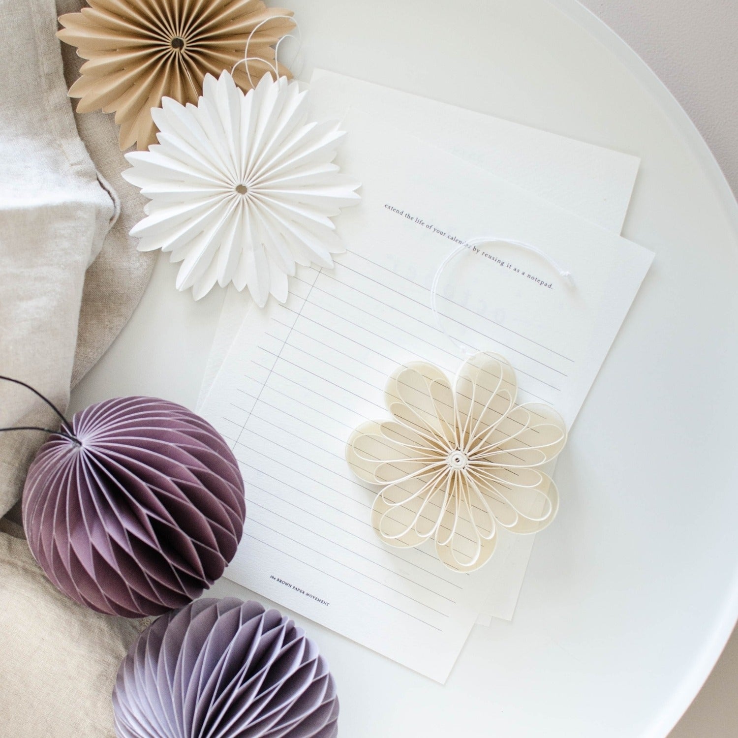 Quilling Star Trio Set of 3