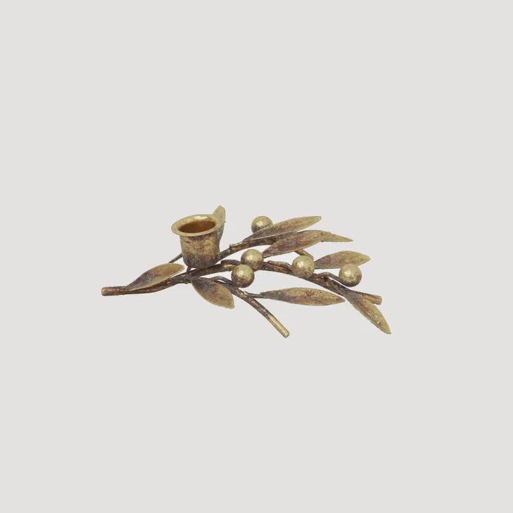 Mistletoe Iron Candleholder, Small