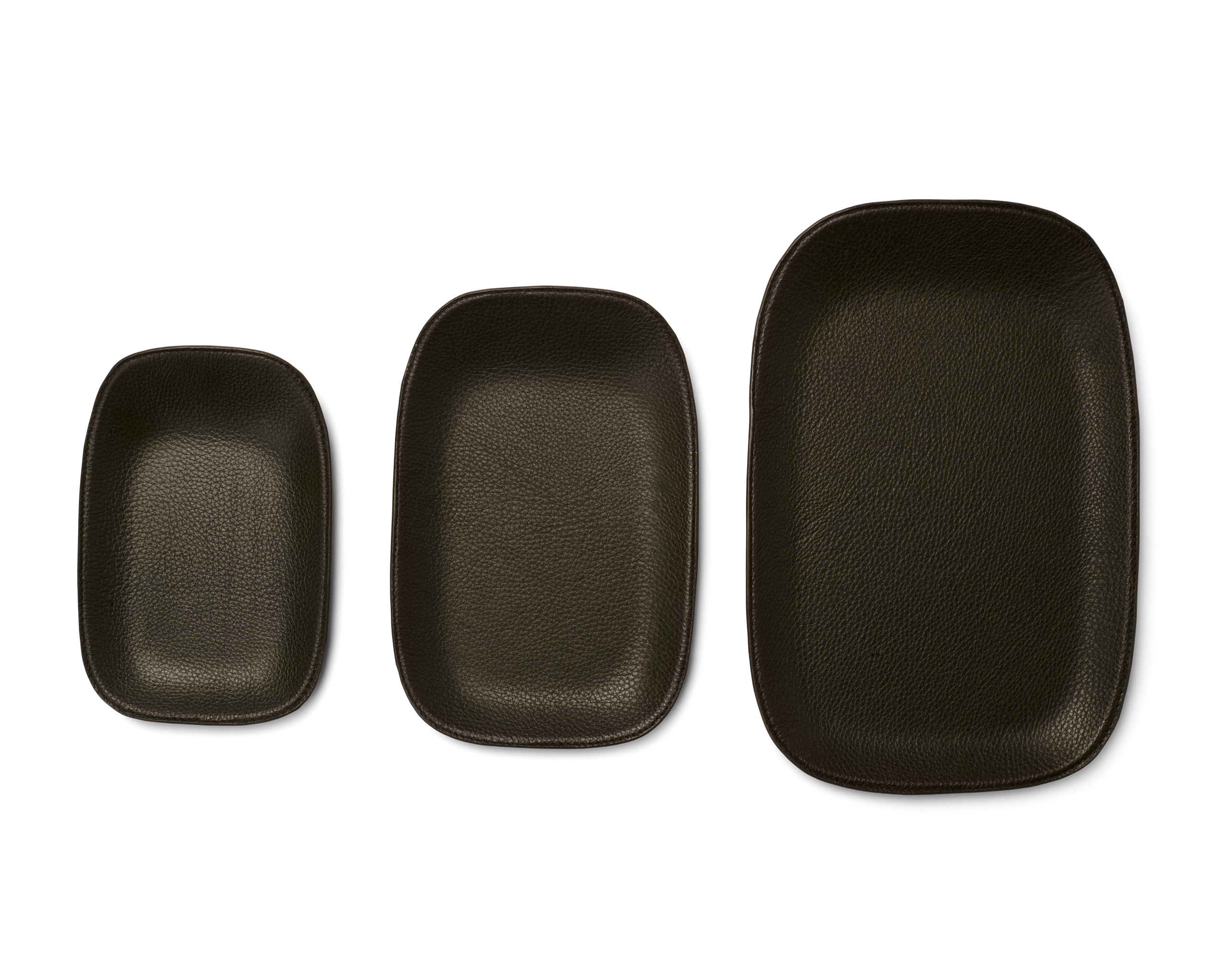 Oxford Leather Valet Tray, Medium