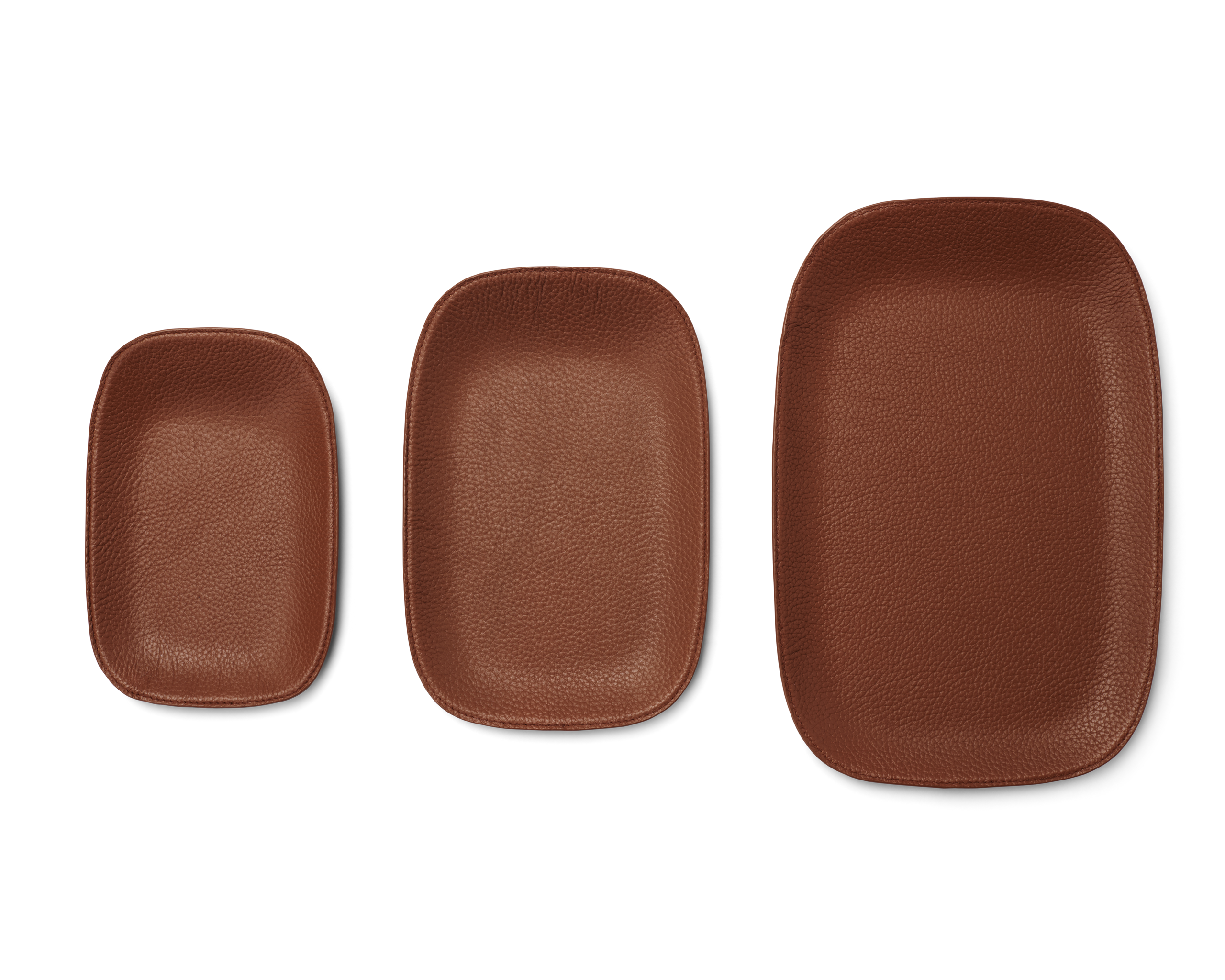 Oxford Leather Valet Tray, Small
