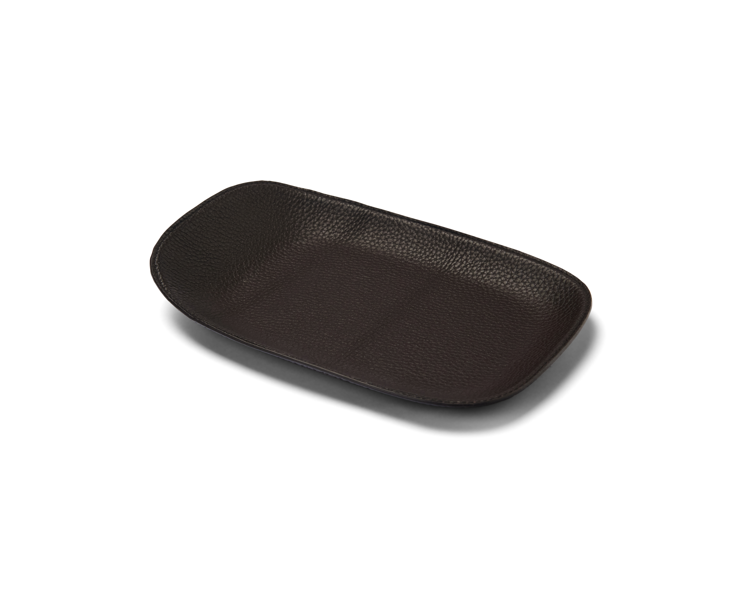Oxford Leather Valet Tray, Medium