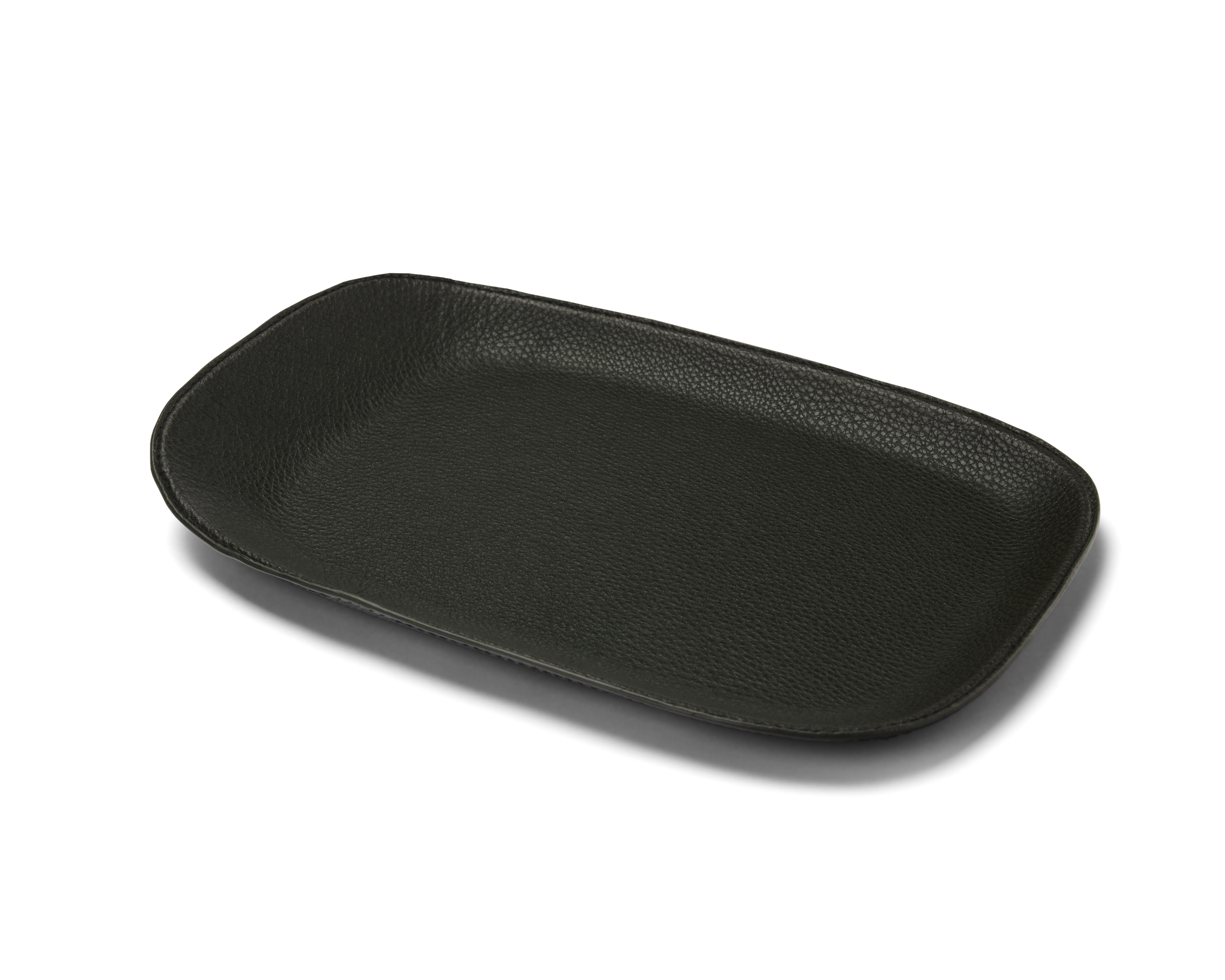 Oxford Leather Valet Tray, Large