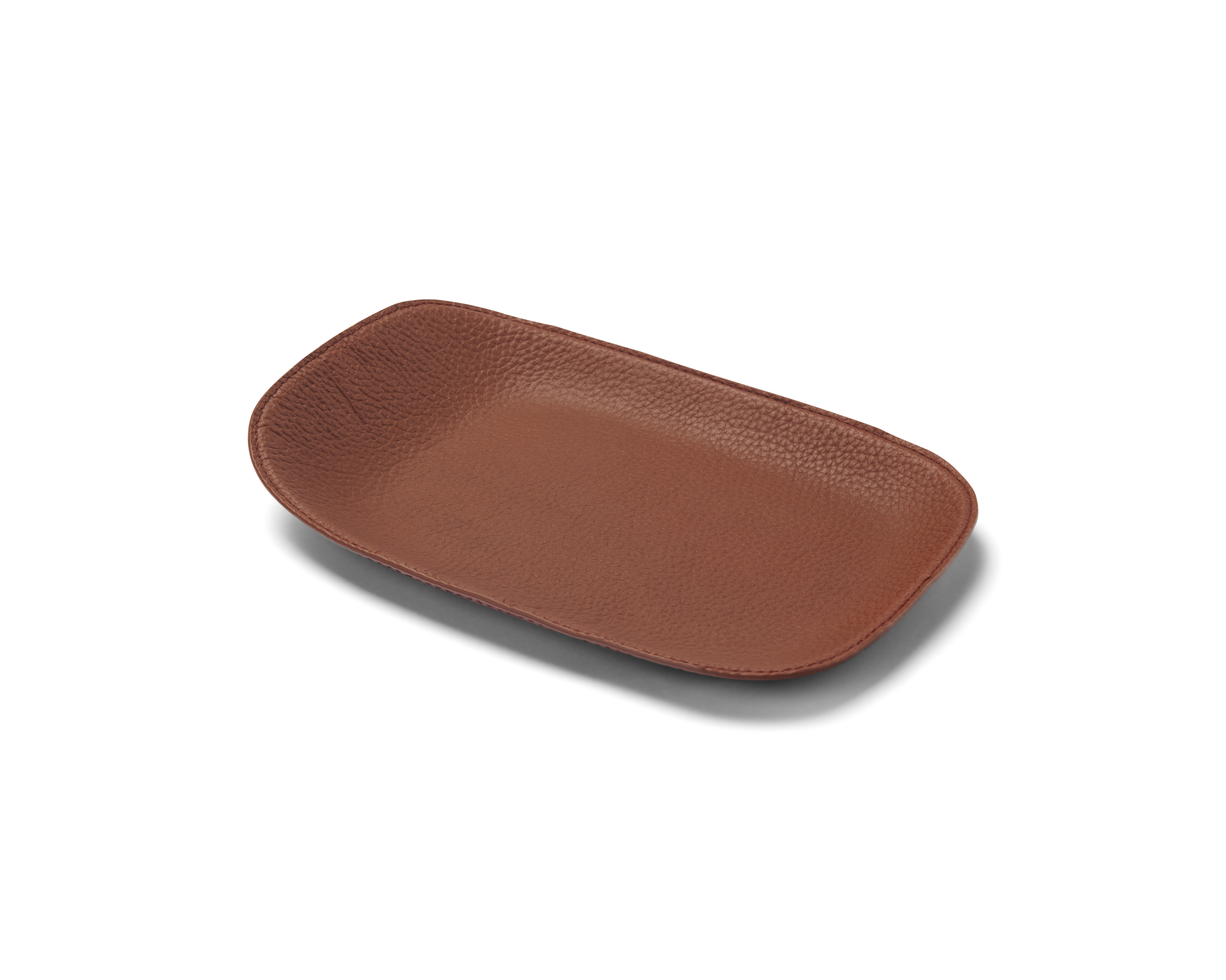 Oxford Leather Valet Tray, Medium