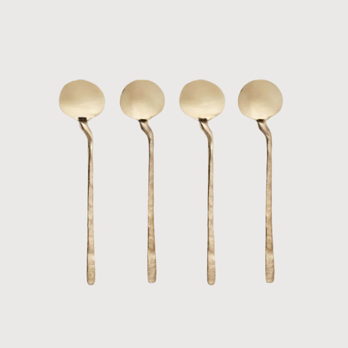 Dante Brass Condiment Spoon (Set of 4)