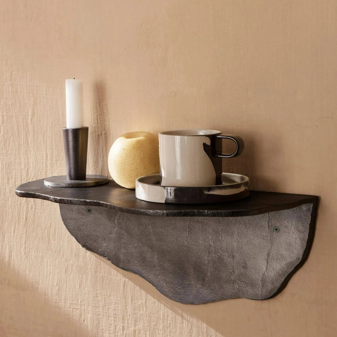 Fracture Shelf in Blackened Aluminium